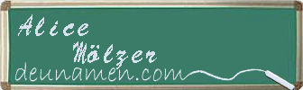 Alice Mölzer Visitenkarte